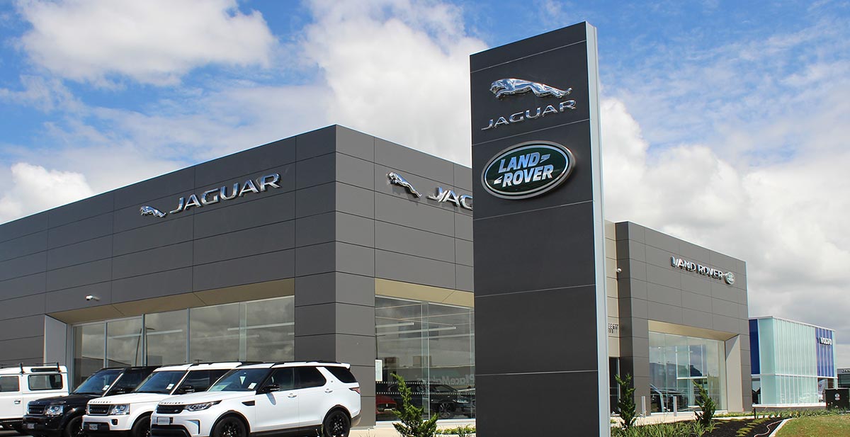 jaguar landrover dealership building
